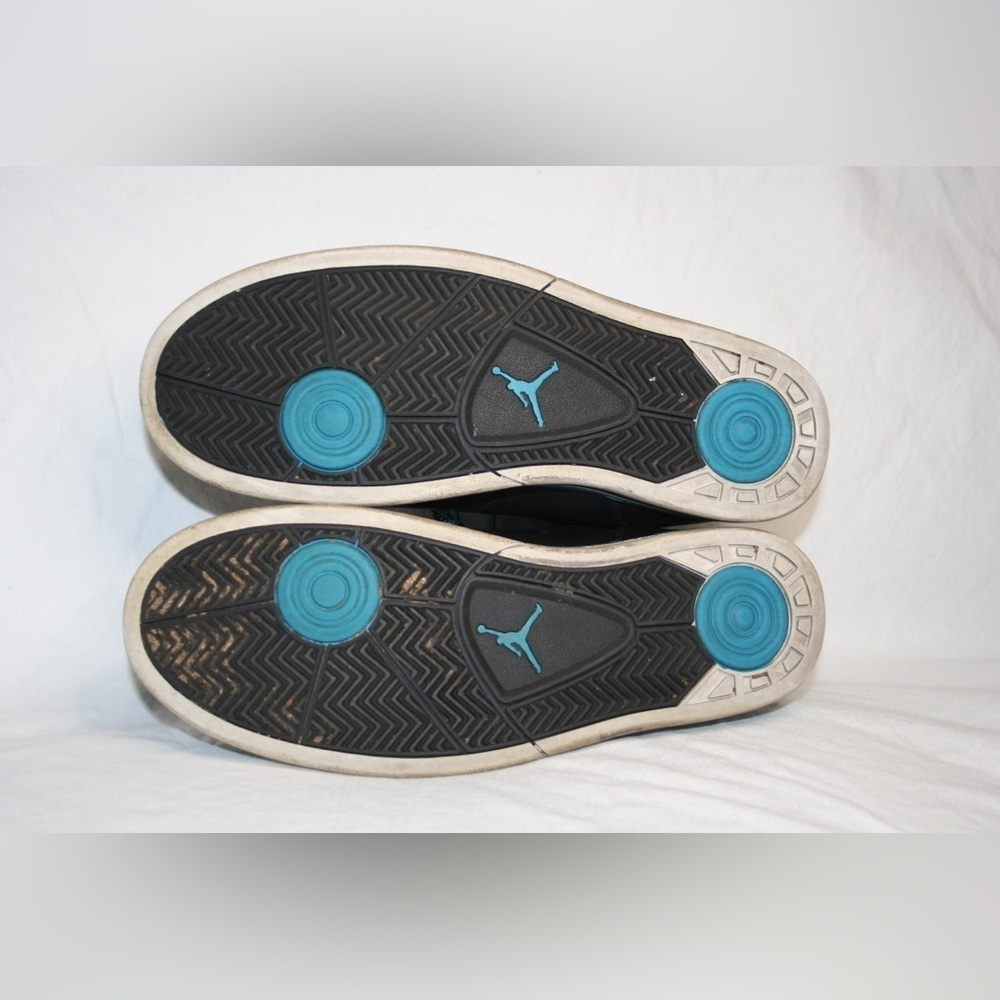 Jordan "Phly Legend" Black/Blue Leather Shoes Size: 9.5 (men) - Picture 8 of 10